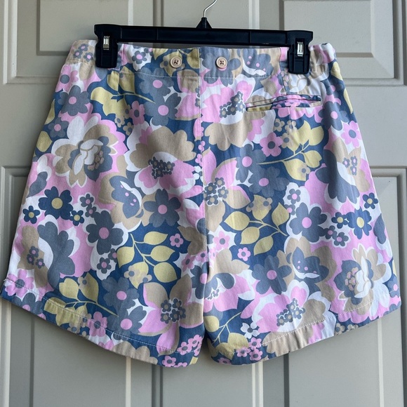 Boden Cotton Floral Shorts Size 14 Chic & Comfy Summer Essential - Picture 5 of 10